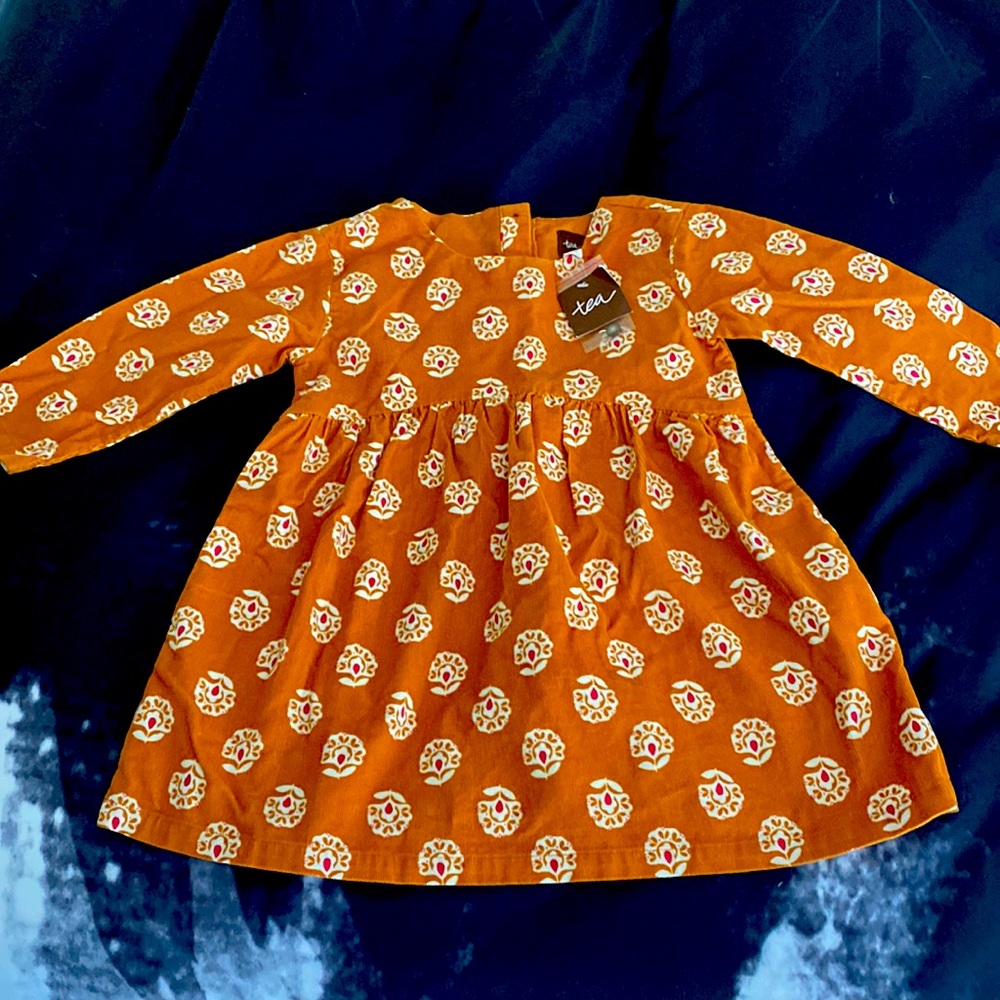 Tea Toddler Corduroy Dress